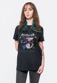 Paradiso Clothing METALLICA CREEPING UNISEX - Print T-shirt - black