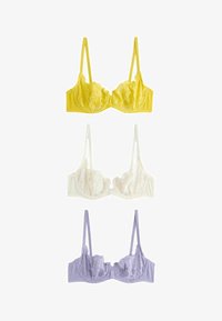 Neselectat, cream lilac green