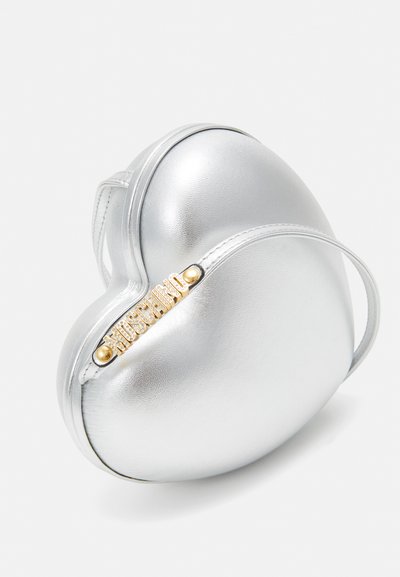 MOSCHINO HEARTBEAT BAG - Sac à main - fantasia nichel