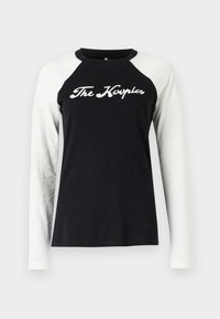 Top dugih rukava - black