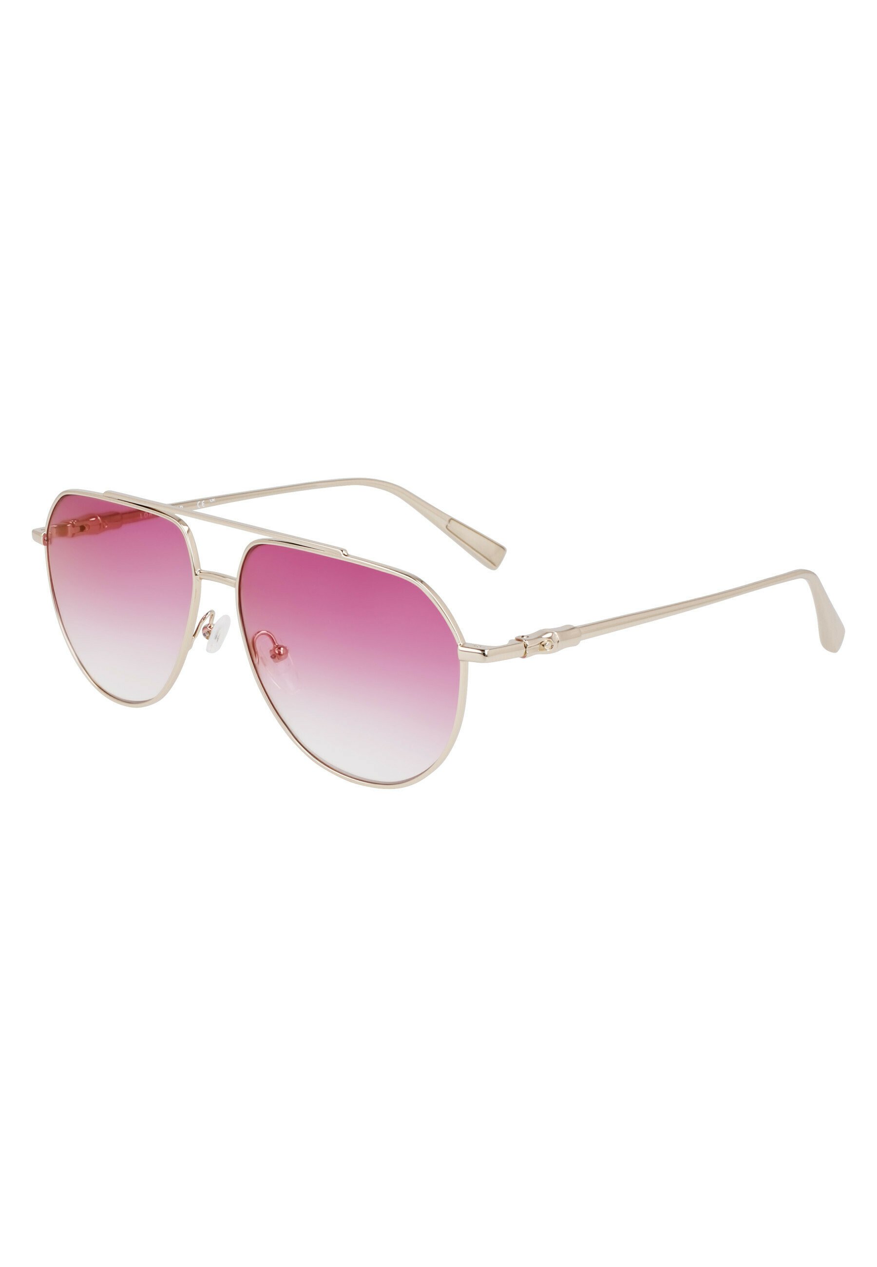Longchamp Pink Aviator Sunglasses Longchamp Women main image 3