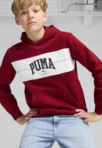 Puma SQUAD FL B - Jersey con capucha - intense red