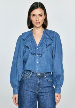 IRINA - Košilová halenka  - blau