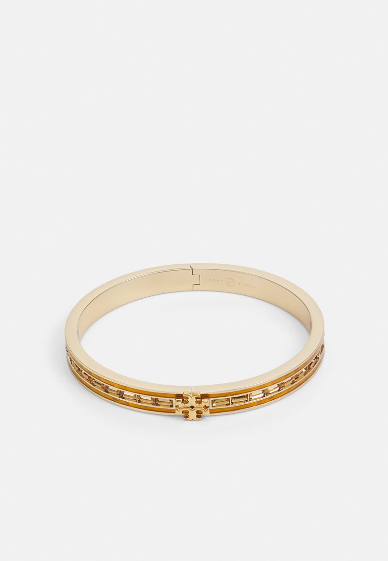 Tory Burch KIRA PAVE BRACELET Armband goldcoloured/brown/pink/tan