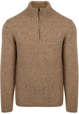 HALF ZIP DONNEGAL - Strickpullover - beige