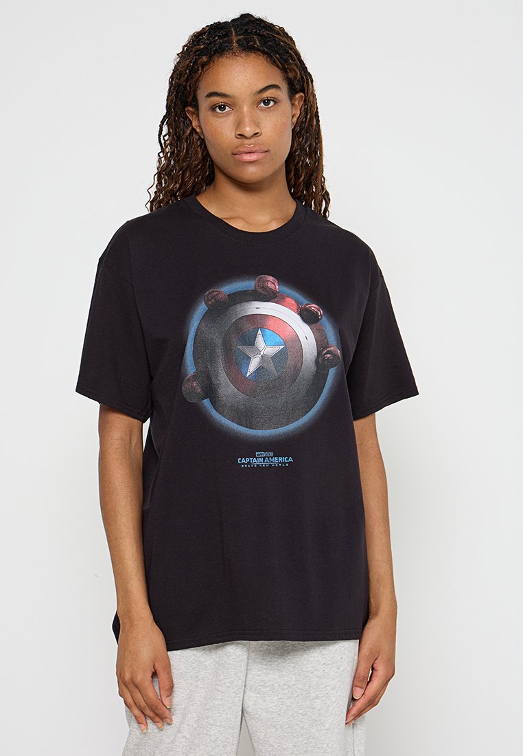 Marvel T-shirt print zwart