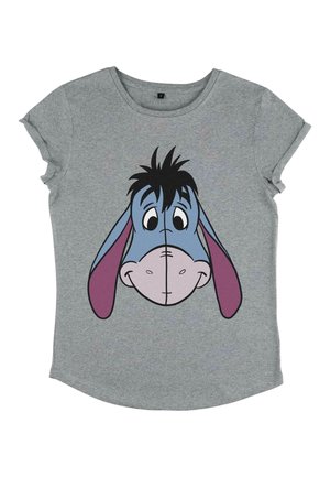 WINNIE THE POOH EYORE BIG FACE - T-shirt z nadrukiem