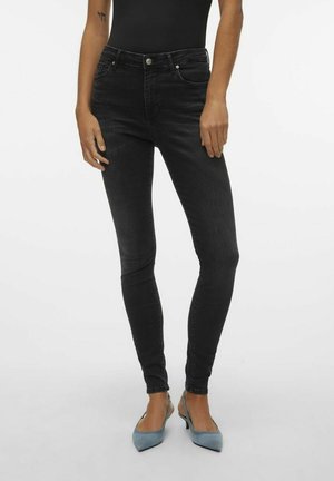 SOPHIA HOHE TAILLE - Jeans Skinny Fit - black denim