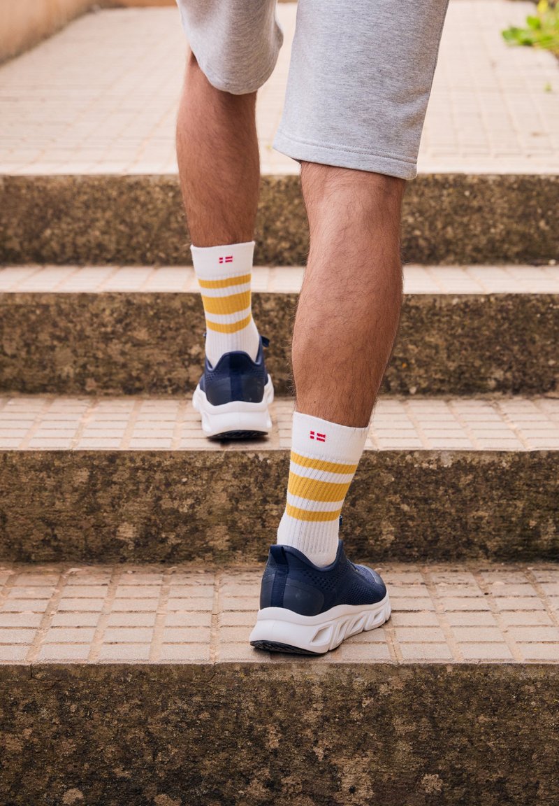 Danish Endurance CREW 3 PACK - Träningssockor - offwhite