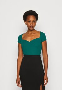 Anna Field - Tricou cu imprimeu - dark green Imagine miniatură 1