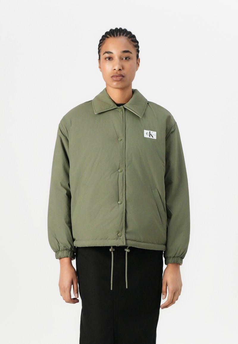 Calvin Klein Jeans Jas olijfgroen