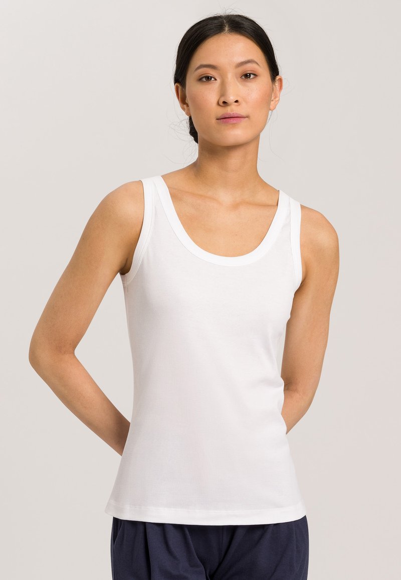Hanro LOUNGE - Pyžamový top - white