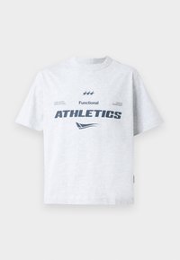 JCOSIGNAL GRAPHIC TEE CREW NECK - T-shirts med print - white