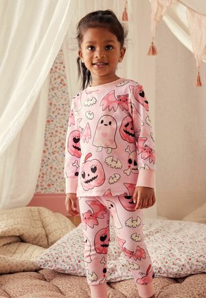 HALLOWEEN  - REGULAR FIT - Pizsama szett - pink ghost