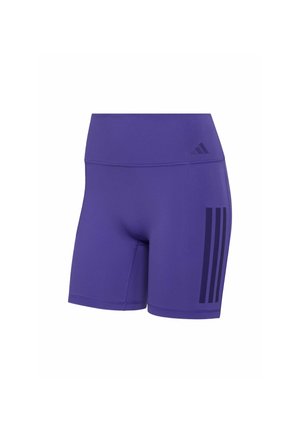 adidas Performance, OPTIMÉ WORKOUT 3-STRIPES SHORTS - Leggings - pure purple