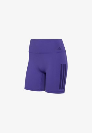 adidas Performance, OPTIMÉ WORKOUT 3-STRIPES SHORTS - Tights - pure purple