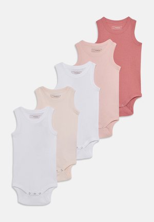 5 PACK  - Glaustinukė - light grey/light pink/salmon
