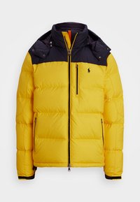 THE GORHAM COLOR BLOCKED DOWN JACKET - Sulejope - yellowfin/black
