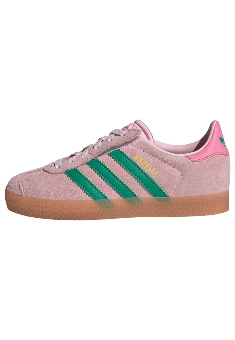 adidas Originals - GAZELLE - Sneakers basse - clear pink   court green   bliss pink, Ingrandire