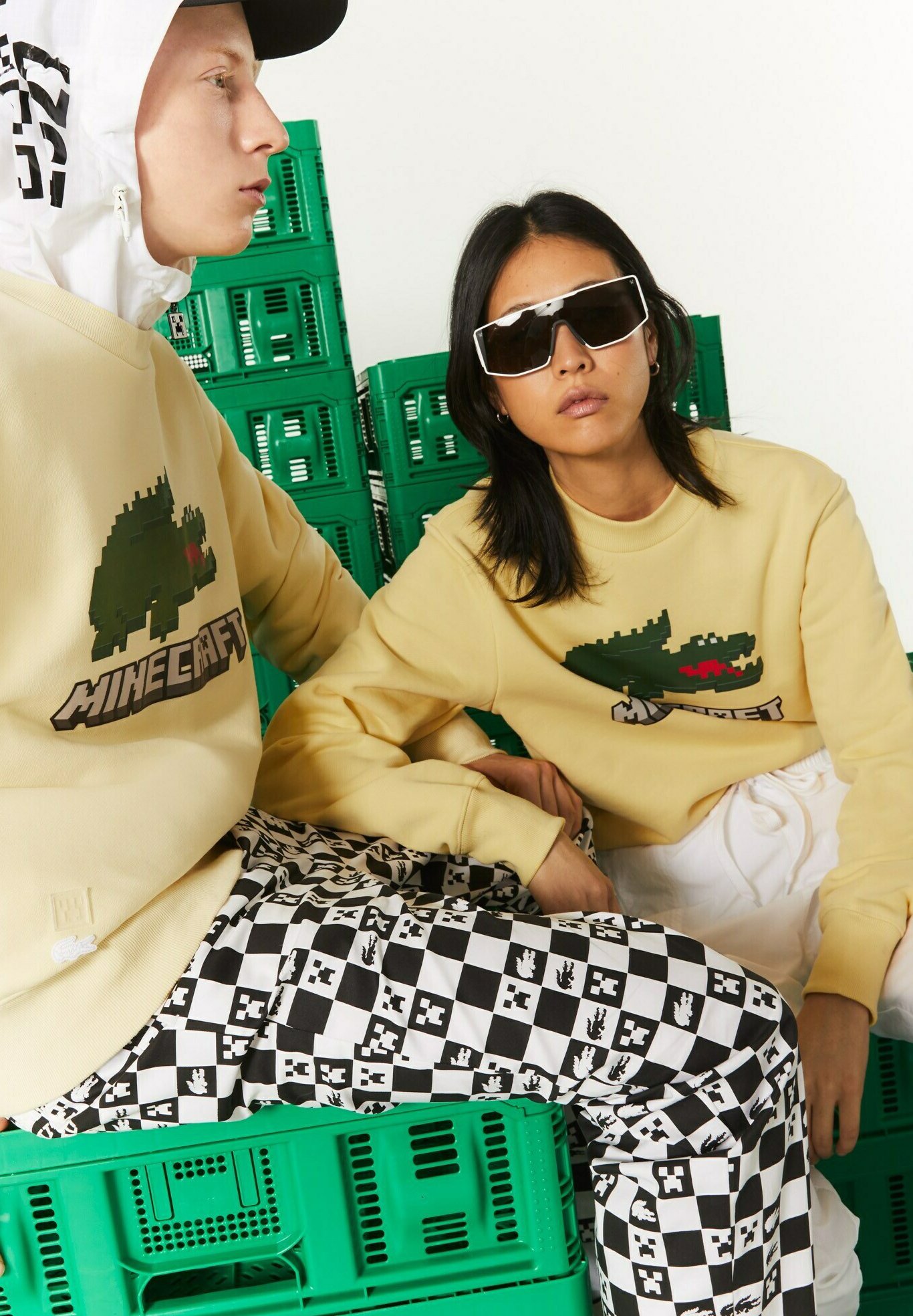 Lacoste MINECRAFT - Felpa - jaune/giallo - Zalando.it