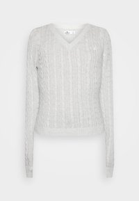 Hollister Co. Stickad tröja - grey