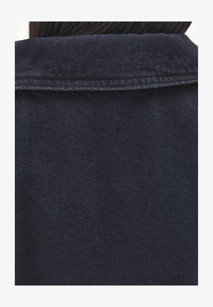 OXXO, HIGH COLLAR - Chaquetas bomber - black denim
