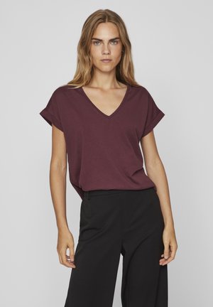 VIDREAMERS V NECK - T-shirt basic - winetasting