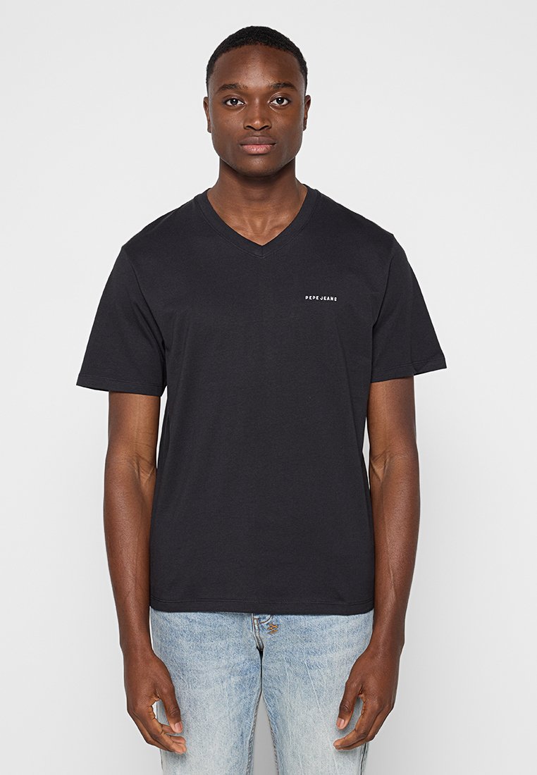 Pepe Jeans T-shirt basic zwart