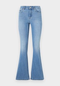 ONLWAUW SPARKLE  - Široké džíny - medium blue denim