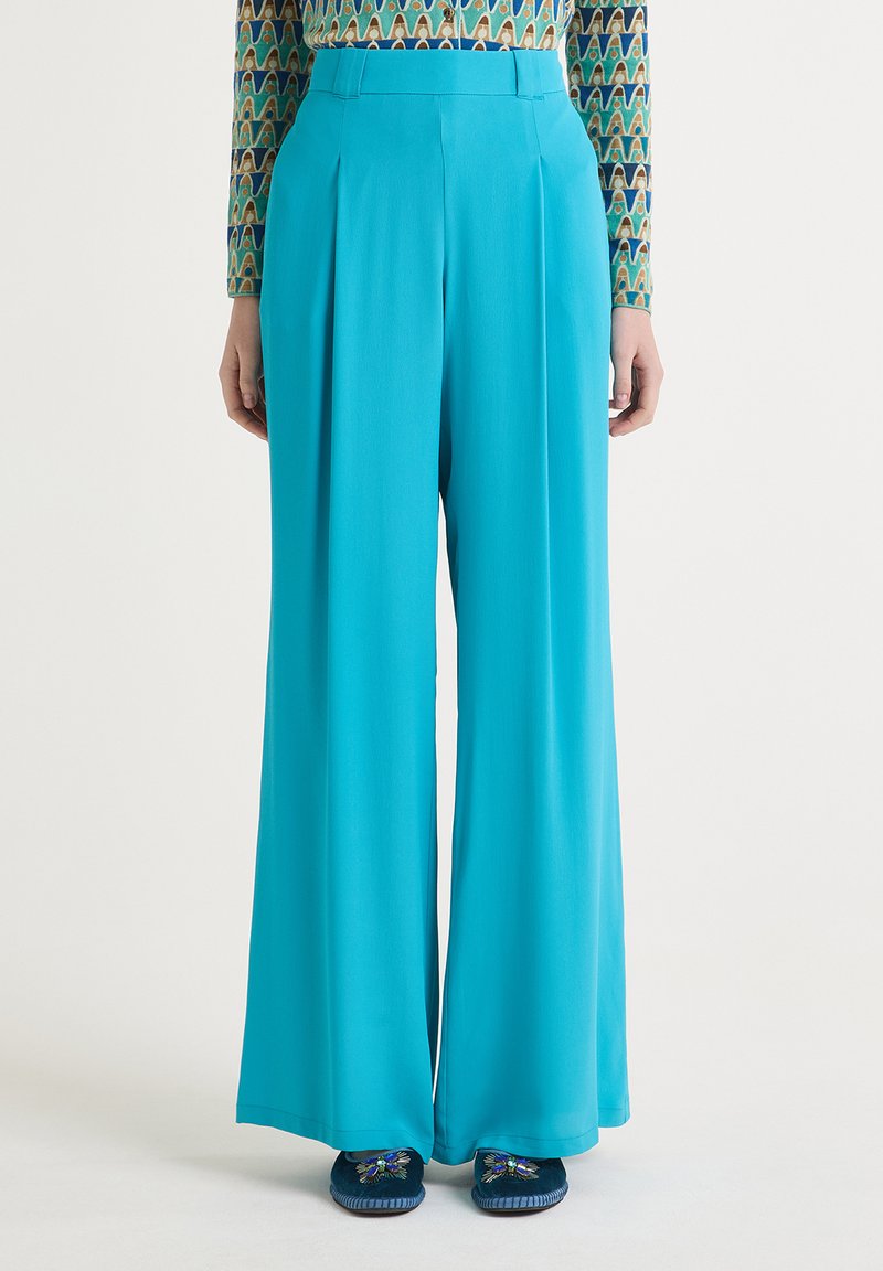 Maliparmi FLUID - Pantalon classique - blue