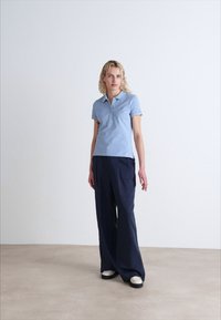 GANT SLIM SHEILD CAP SLEEVE - Polokošeľa - dove blue