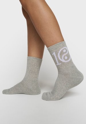 10DAYS, 10DAYS ACCESSORIES SOCKS YIN YANG - Sokken - light grey melee
