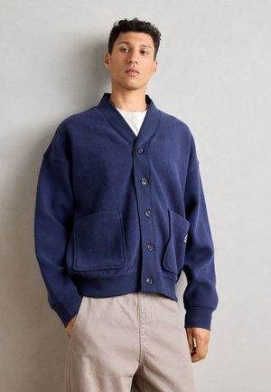 LOOSE FIT BUTTON DOWN  - Gilet - peacoat