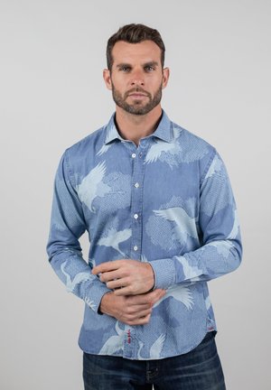 KRENN - Shirt - bleu denim