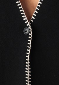 Object OBJREYNARD CARDIGAN - Strickjacke - black/white