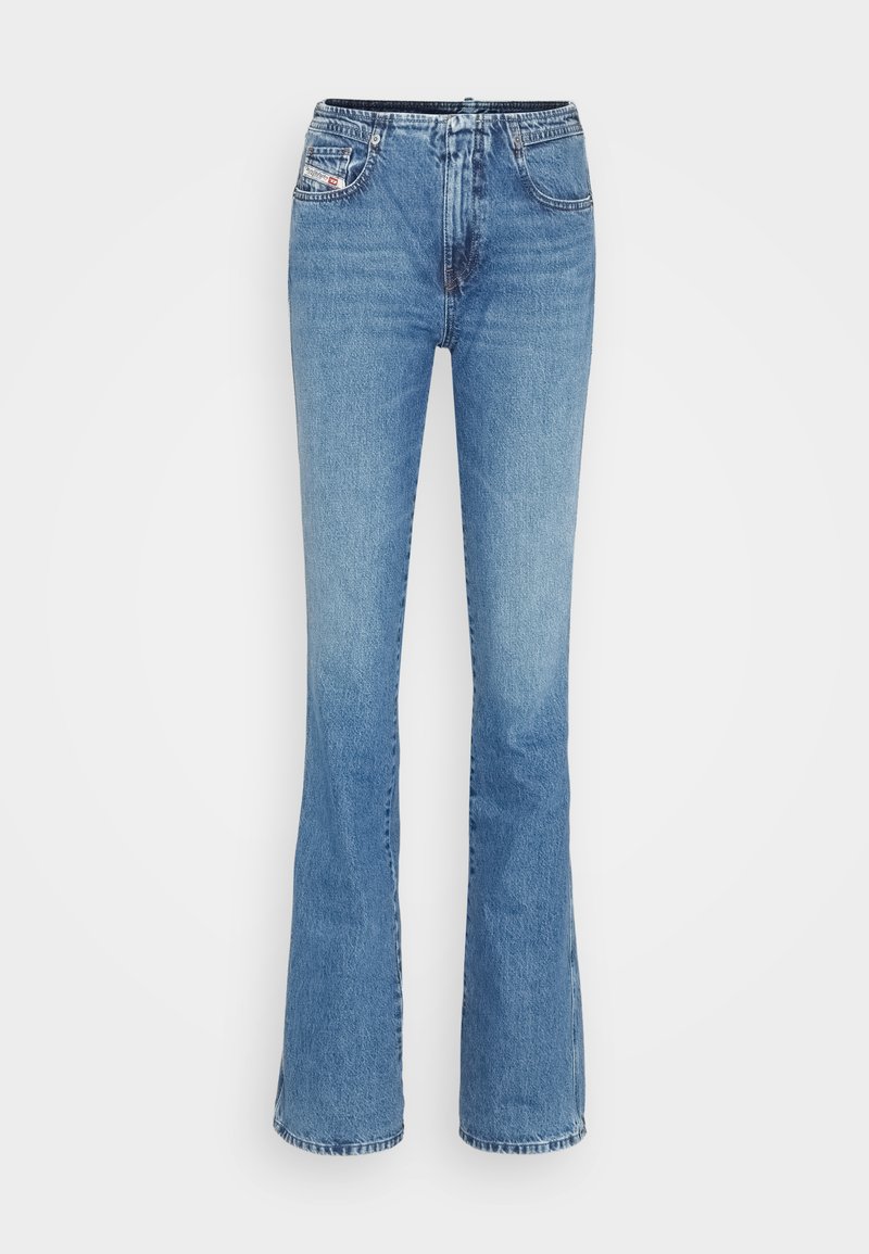 Diesel D-ESCRIPTION-HS-S - Flared Jeans - light blue/blue denim ...