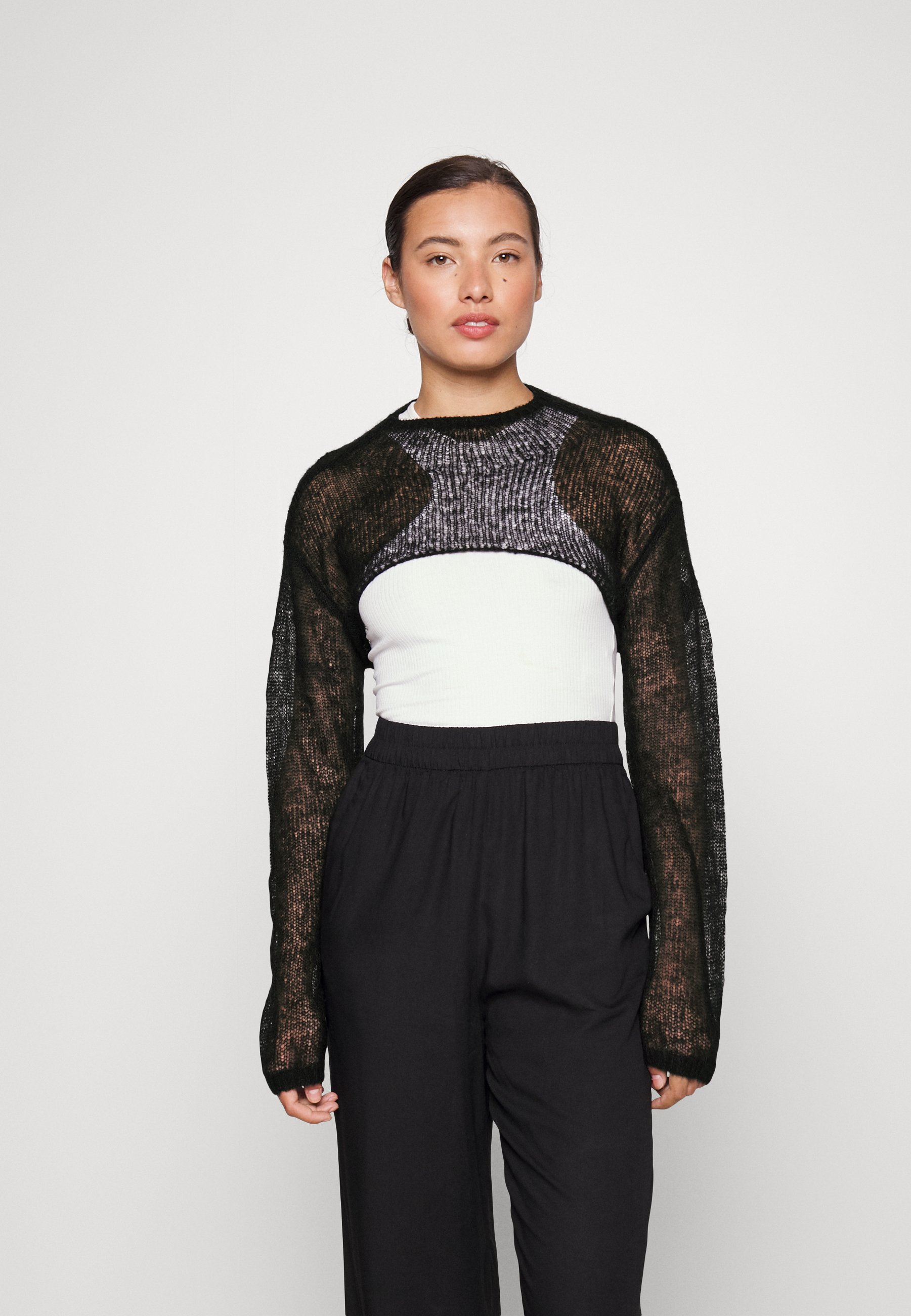 Weekday LIZ - Jumper - black - Zalando.de