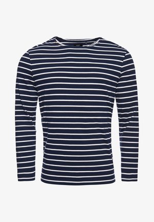 Long sleeved top - eclipse navy stripe