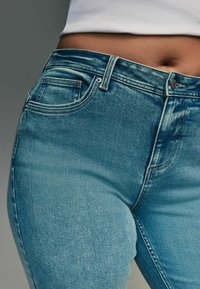 Next TALL - Džíny Bootcut - authentic mid blue