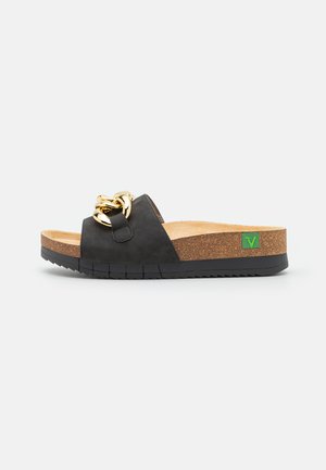 Jana 8-8-27582-20 - Pantolette flach - black