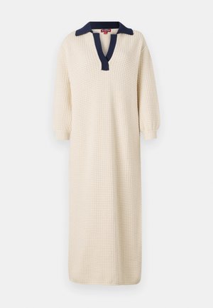 ALTEA DRESS - Jumper dress - ivory/navy