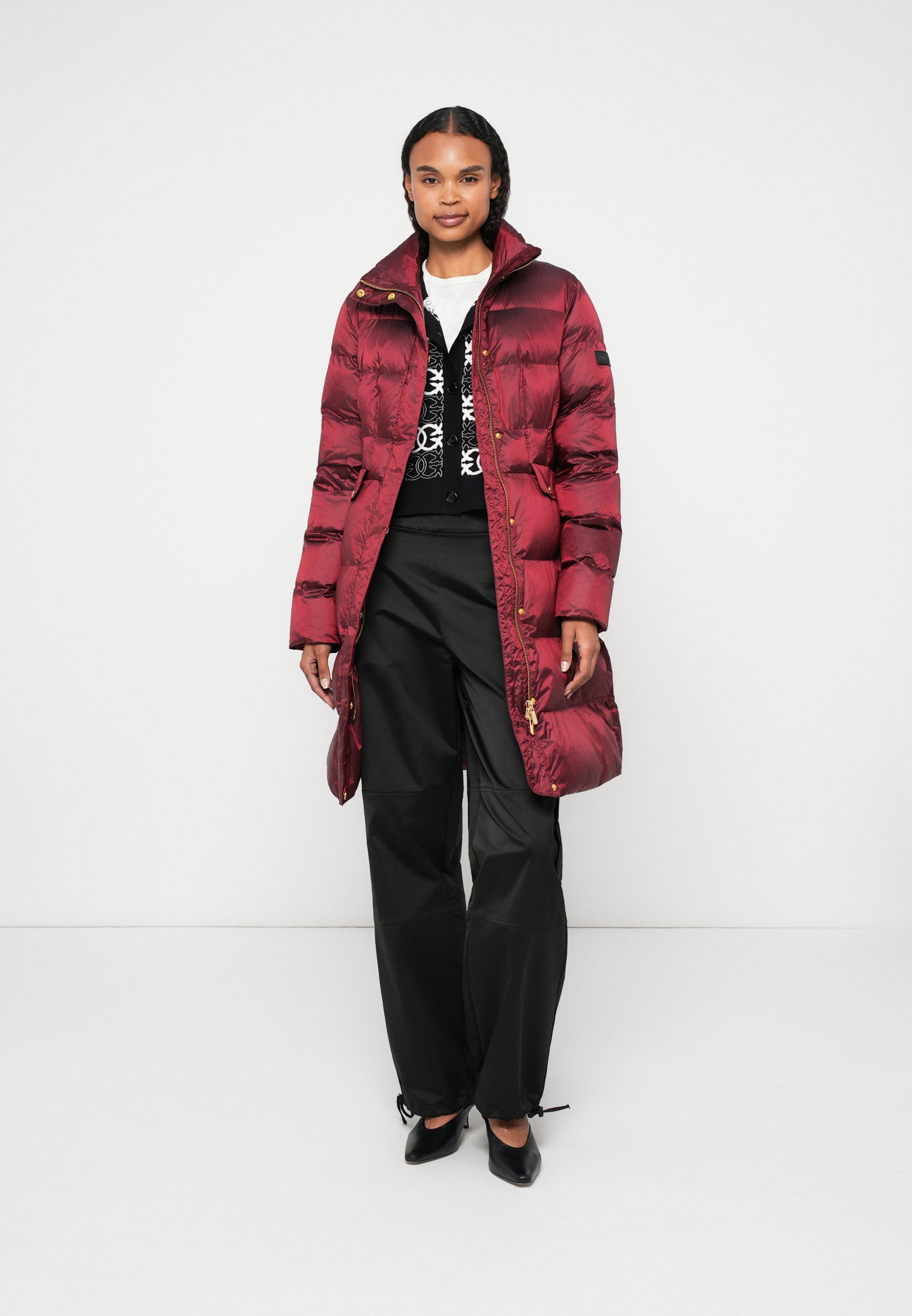 Pinko USOA - Winter coat - bordeaux - Zalando