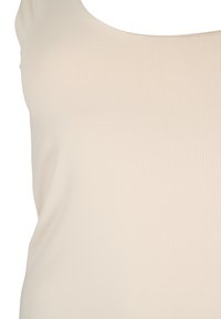 Zizzi DEHNBARES MIT ZWEI-WEGE-FUNKTION - Top - silver gray
