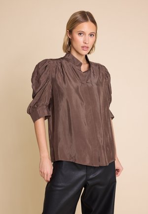 Skjortebluse - brown
