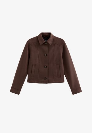 New Look, DARK SHACKET - Jas - dark brown