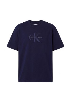 Calvin Klein Jeans, - T-shirt z nadrukiem