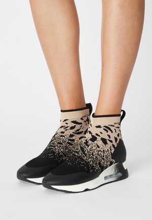 Ash, High-top trainers - black
