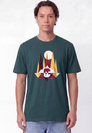 watapparel, VON BÄREN UND BERGEN UNISEX - T-shirt imprimé - stargazer