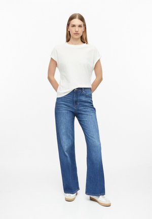 s.Oliver, JEANS-HOSE SURI - Wide leg - blau
