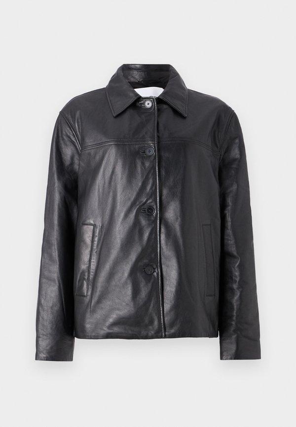 STRAIGHT JACKET - Leather jacket4